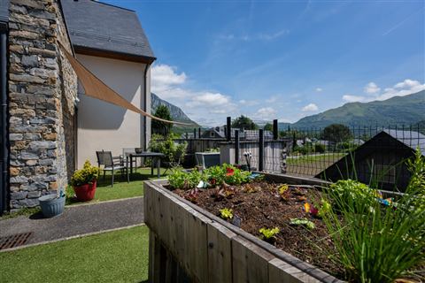 Résidence d’Ayzac-Ost – Le potager en bacs